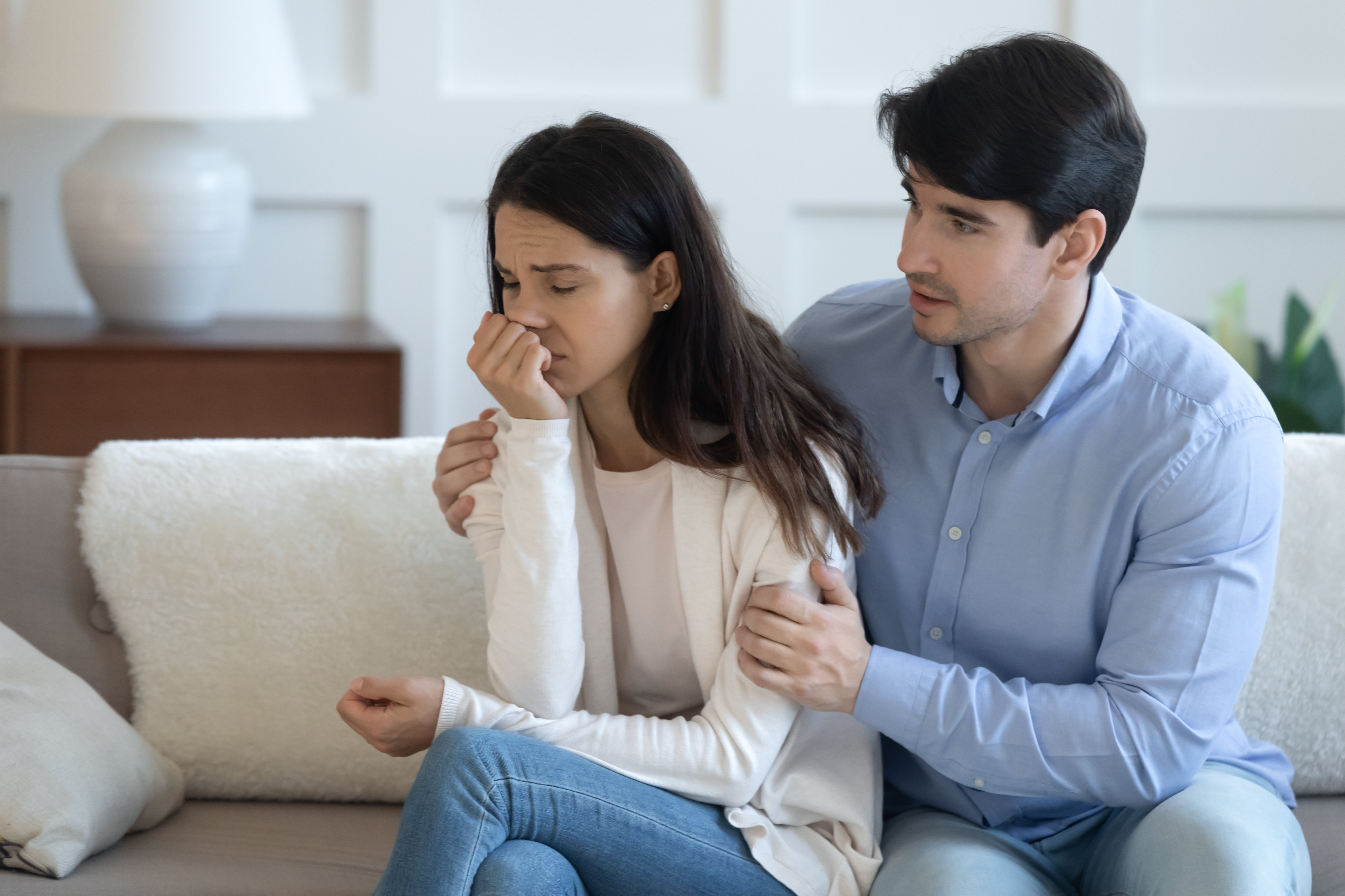 Couple dealing with infertility - CHM
